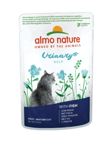 almo cat functional busta 70gr urinary support pesce 5296