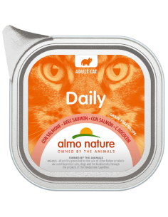 almo cat daily vaschetta 100gr pate' con salmone 352 off zg 0,59