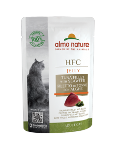 almo cat hfc jelly busta 55gr filetto di tonno e alghe 5832