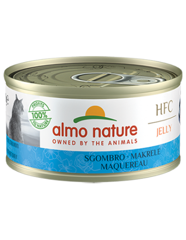 almo cat hfc jelly lattina 70gr sgombro 5028h
