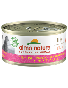 almo cat hfc jelly lattina 70gr salmone pollo 5030h