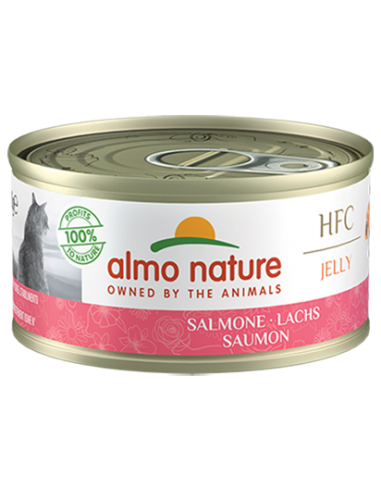 almo cat hfc jelly lattina 70gr salmone 5029h