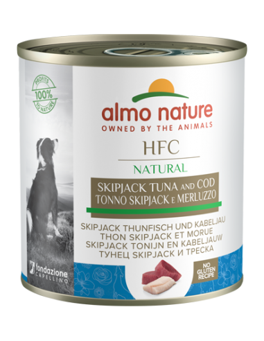 almo dog hfc natural lattina 280gr...