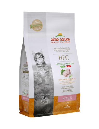 almo cat hfc 1,2kg kitten pollo 9150
