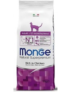 monge cat 10kg adult pollo