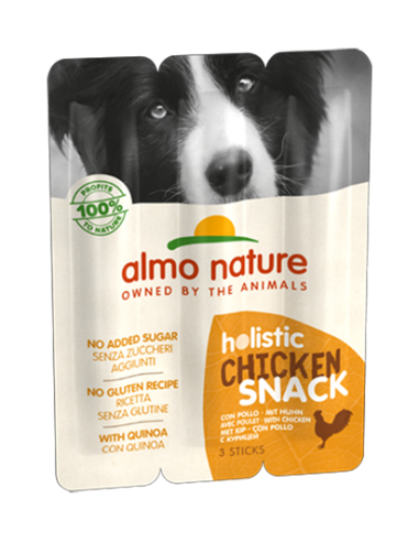 almo dog snack holistic 3x10gr pollo 520