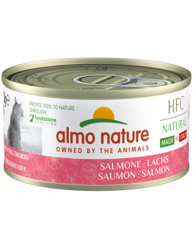 almo cat hfc natural made in italy limited edition lattina 70gr salmone 5484h