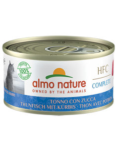 almo cat hfc complete lattina 70gr tonno con zucca 5433h