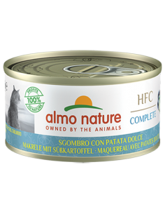 almo cat hfc complete lattina 70gr sgombro con patata dolce 5432h