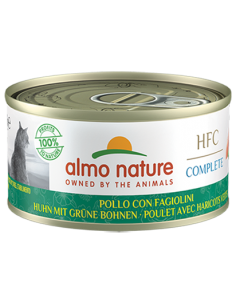 almo cat hfc complete lattina 70gr pollo e fagiolini 5431h
