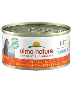 almo cat hfc complete lattina 70gr pollo carote 5430h