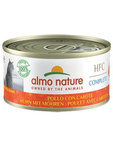 almo cat hfc complete lattina 70gr pollo carote 5430h