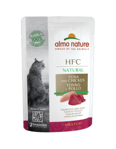 almo cat hfc natural busta 55gr tonno pollo 5805