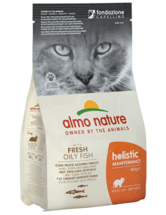 almo cat holistic fresh maintenance 400gr pesce azzurro riso 604 promo almo fino al 30/09/22