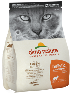 almo cat holistic fresh maintenance 2kg pesce azzurro e riso 624