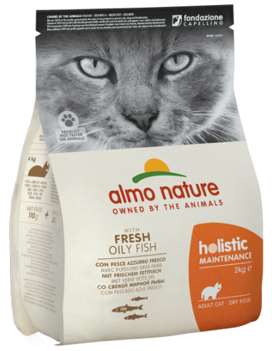 almo cat holistic fresh maintenance 2kg pesce azzurro e riso 624
