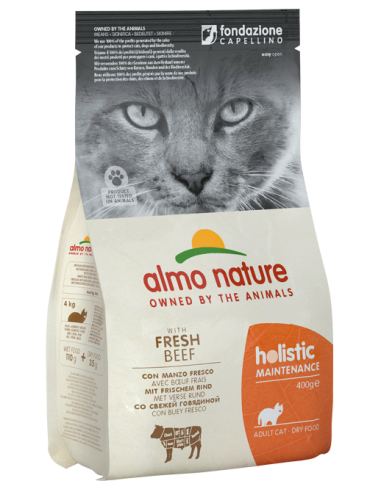 almo cat holistic fresh maintenance 400gr manzo e riso 608 promo almo fino al 30/09/22