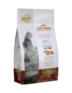 almo cat hfc 1,2kg adult sterilizzato manzo 9162