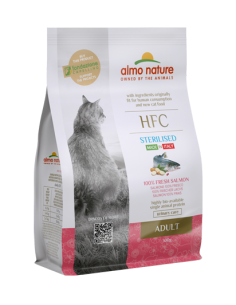 almo cat hfc 300gr adult sterilizzato salmone 9111 promo almo