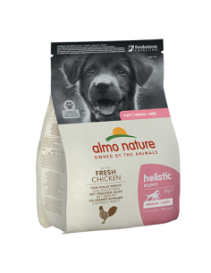 almo dog holistic fresh maintenance m/l 2kg puppy pollo e riso 730