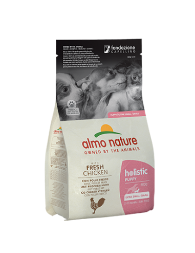 almo dog holistic fresh xs/s 2kg puppy pollo e riso 710