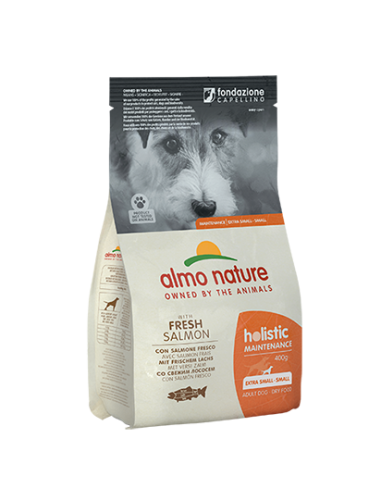 almo dog holistic fresh xs/s 400gr maintenance salmone 705