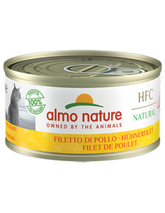 almo cat hfc natural lattina 70gr filetto di pollo 5016h