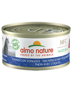 almo cat hfc natural lattina 70gr tonno con vongole 5045h