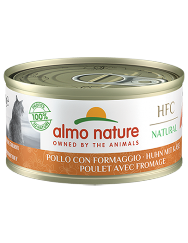 almo cat hfc natural lattina 70gr pollo formaggio 5083h