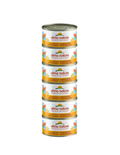 almo cat nature megapack lattina 6x70gr coscia di pollo 5017hmega off