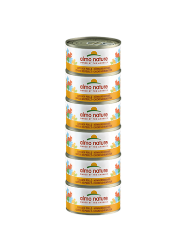 almo cat nature megapack lattina 6x70gr coscia di pollo 5017hmega off