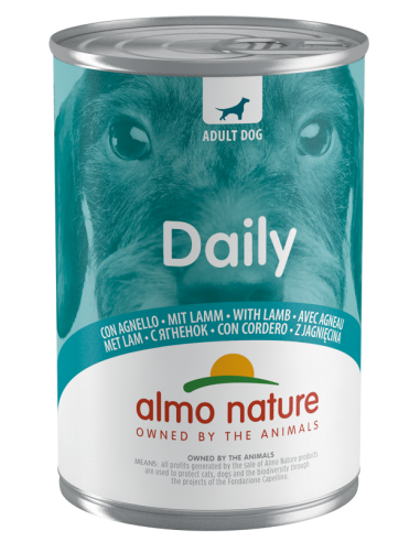 almo dog daily lattina 400gr agnello 173