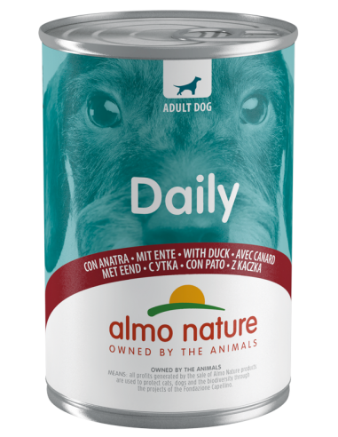 almo dog daily lattina 400gr anatra 174