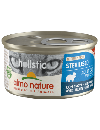 almo cat holistic lattina 85gr adult...