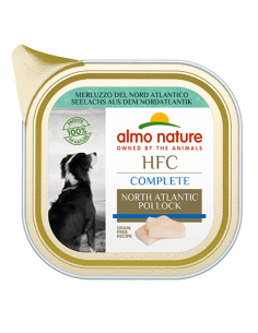 almo dog hfc complete vaschetta 85gr merluzzo del nord atlantico 804 off sb