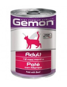 gemon cat pate' 400gr adult con manzo