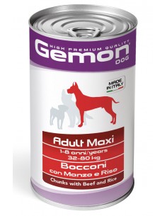 gemon dog bocconi 1260g manzo riso