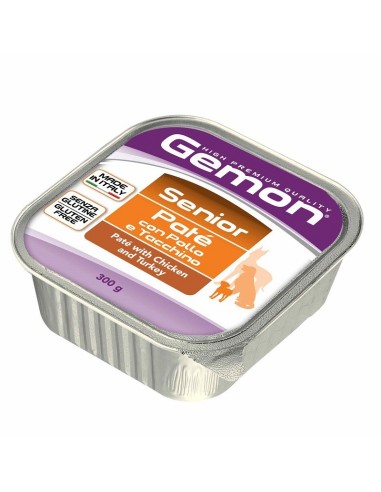 gemon dog pate' 300gr senior pollo e tacchino
