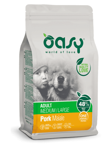 oasy dry dog 12kg monoproteico adult...