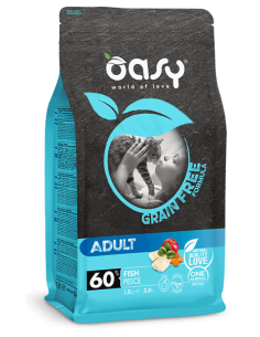 oasy dry cat 7,5kg grain free adult fish oadgcape0750