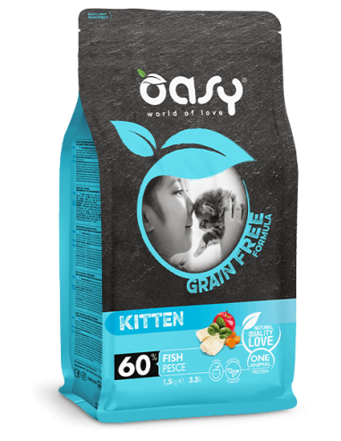 oasy dry cat 1,5kg grain free kitten fish oadgckpe0150