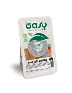 oasy snack dog one protein cinghiale 80gr oasdnsci0080