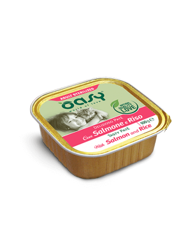 oasy wet cat 100gr delizioso pate'...