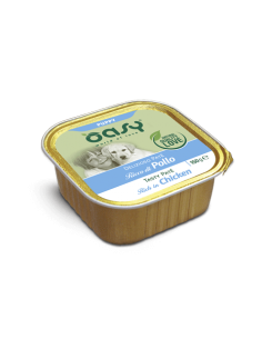 oasy wet dog 150gr delizioso pate' puppy&junior pollo oawpdppv0015