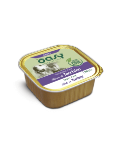 oasy wet dog 150gr delizioso pate' adult tacchino oawpdtav0015