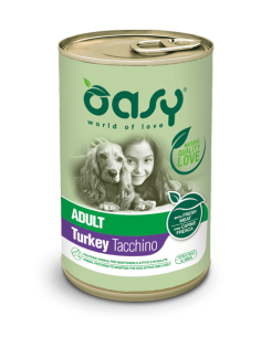 oasy wet dog 400gr lifestage adult tacchino oawbdatl0040