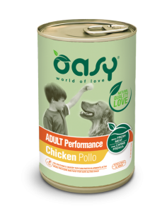 oasy wet dog 400gr lifestage adult performance oawbdpel0040