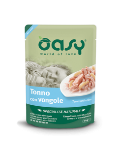 oasy wet cat 70gr spec. nat. busta tonno con vongole oawnctvb0007