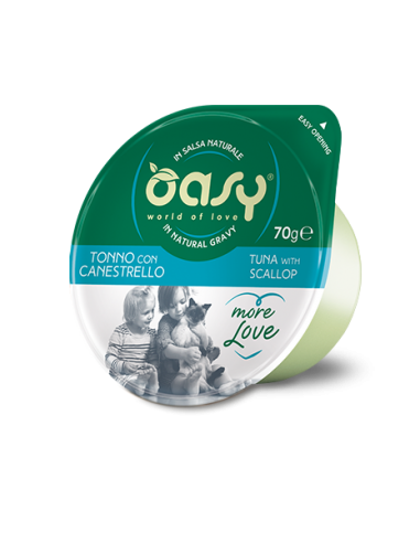 oasy wet cat 70gr coppetta more love...