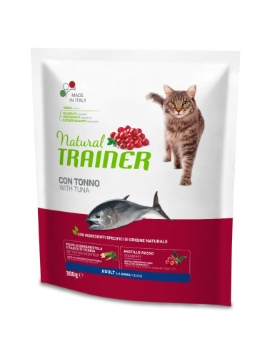 trainer natural cat 300gr adult tonno 
